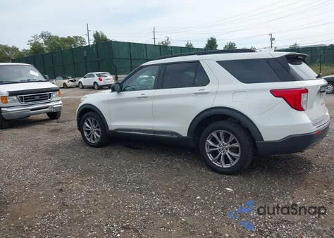 2020 Ford Explorer Xlt z USA, uszkodzony, nr VIN 1FMSK8DH7LGB37848